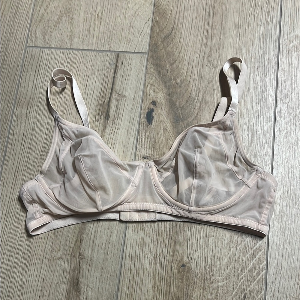 Blush Sheer Nude Bra‎